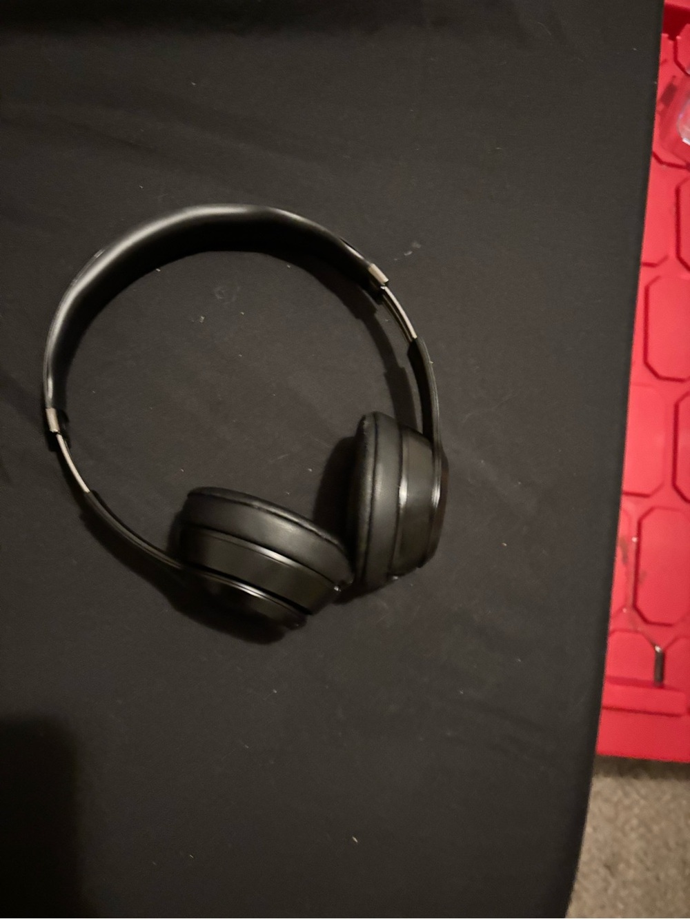 Amazon Black Over-Ear Headphones with Cushioned Ear Cups